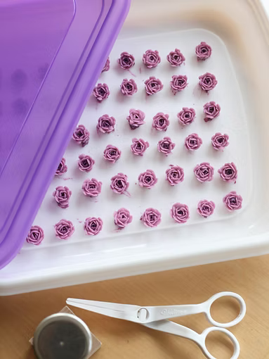 Mini Flower Recipe (Vegan)